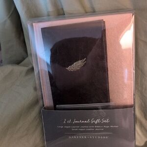 Gartner Studios Black Gold Card Holder